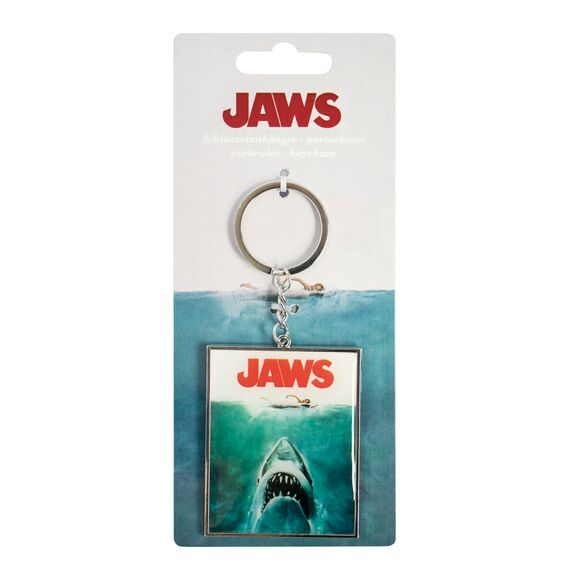 JAWS - Metal Keychain 7.5x0.5x17.5cm