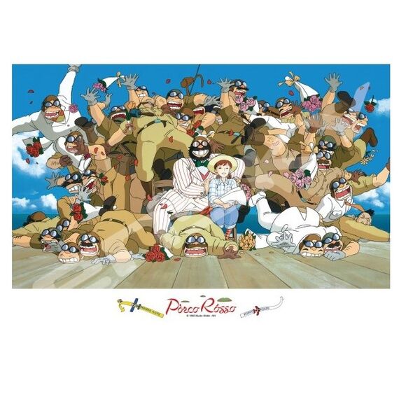 PORCO ROSSO - Commemorative Photo - Puzzle 500P