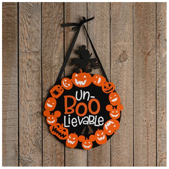 MICKEY - Halloween - Decorative Plaque