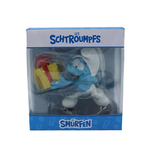 SMURF - Jokey Smurf with Gift - Figure 11cm