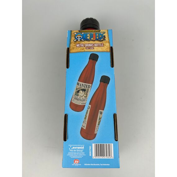 ONE PIECE - Luffy Wanted - Metal Bottle - 19 oz