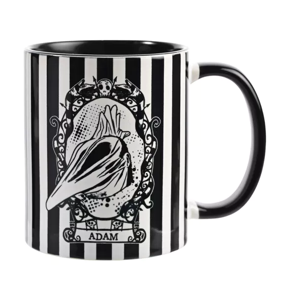 BEETLEJUICE - Black&White - Adam - Inner Colored Mug