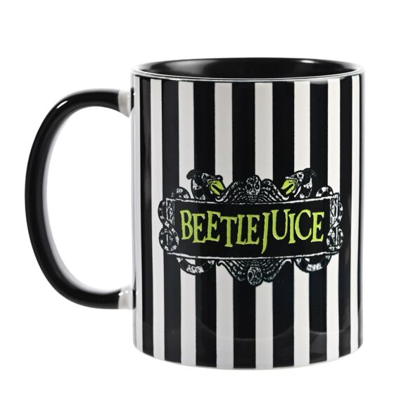 BEETLEJUICE - Black&White - Adam - Inner Colored Mug