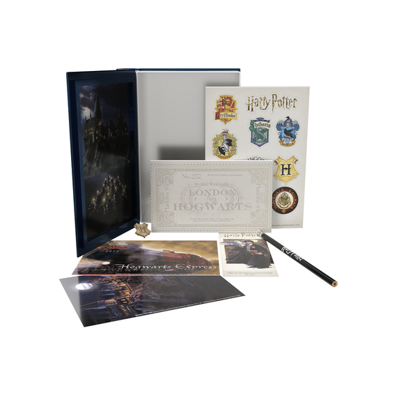 HARRY POTTER - Metallic Book Box - Vol. 1 - Stationery Set 7 pc.