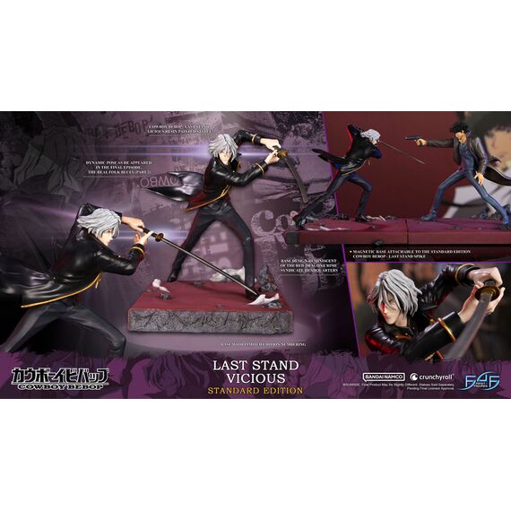 COWBOY BEBOP - Vicious "Last Stand" - Statue 28cm