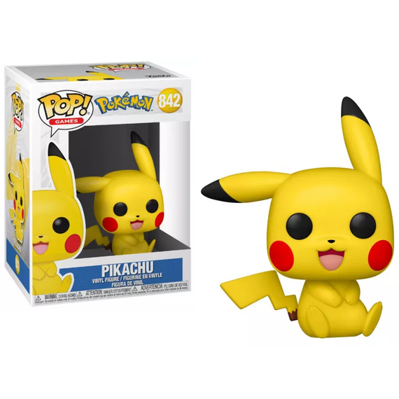 POKEMON - POP Games N° 842 - Pikachu (Sitting)