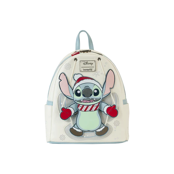 LILO & STITCH - Stitch Snow Angel - Mini Backpack LoungeFly