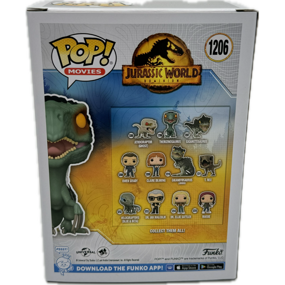 JURASSIC WORLD DOMINION - POP N° 1206 - Therizinosaurus