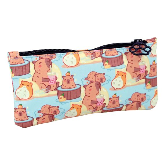 CAPYBARA - Flat Pencil Case