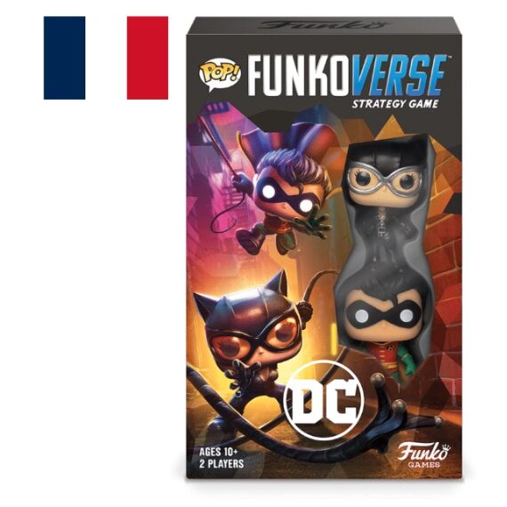 DC COMICS - Funkoverse 101 2-Pack - Expandalone Catwoman 'FRENCH'
