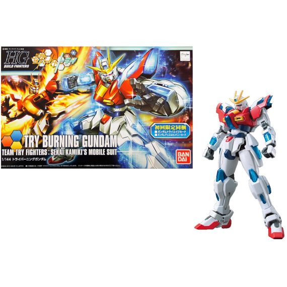 GUNDAM - Model Kit - High Grade - Try Burning Gundam - 1/144