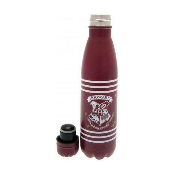 HARRY POTTER - Metal Bottle - Crest & Stripes - 500ml