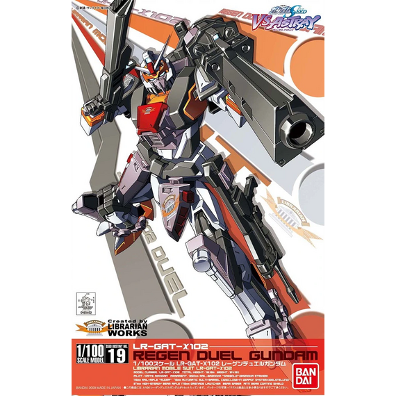 GUNDAM - 1/100 REGEN DUEL GUNDAM - Model Kit