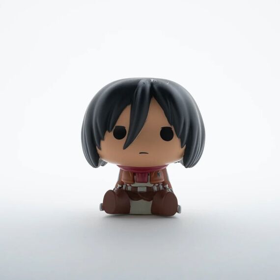 ATTACK ON TITAN - Mini Money Box - PVC Chibi Mikasa - 13cm
