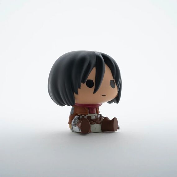 ATTACK ON TITAN - Mini Money Box - PVC Chibi Mikasa - 13cm