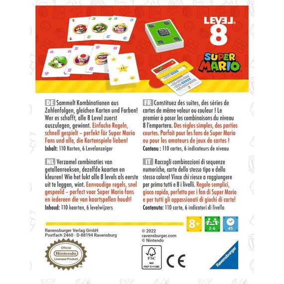 NINTENDO - Super Mario Level 8 - Family Game
