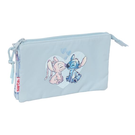 STITCH & ANGEL - Ohana - Tripple Pencil Case