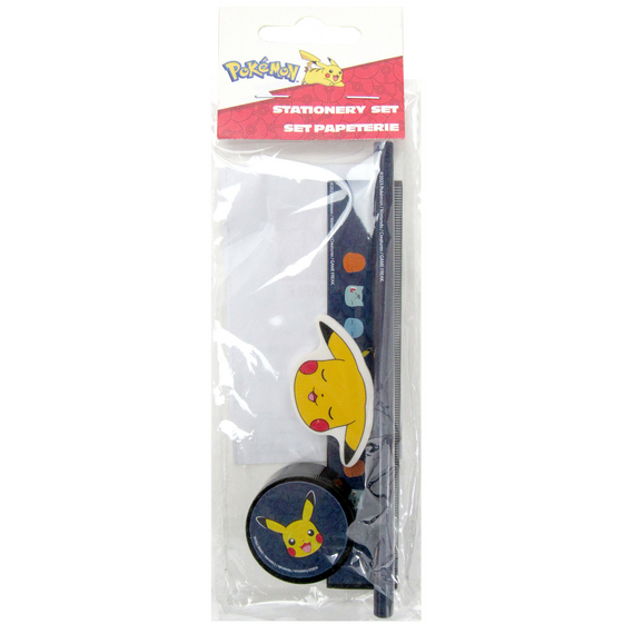 POKEMON - Starter - Stationery Set - 4pc.