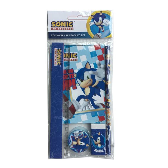 SONIC - Stationery Set - 5pc.