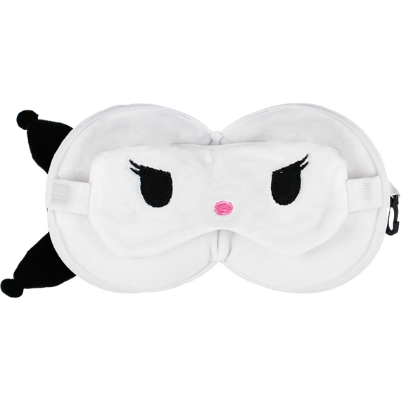 HELLO KITTY - Kuromi - Travel bag with sleep mask 15cm