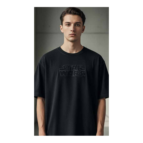 STAR WARS - Logo - T-Shirt Oversize (L)