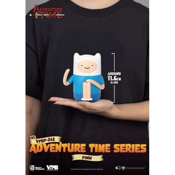 ADVENTURE TIME - Finn - Bank Vinyl Figure 11.6cm