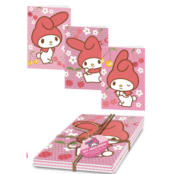 MY MELODY - Set of 3 Excercice Book