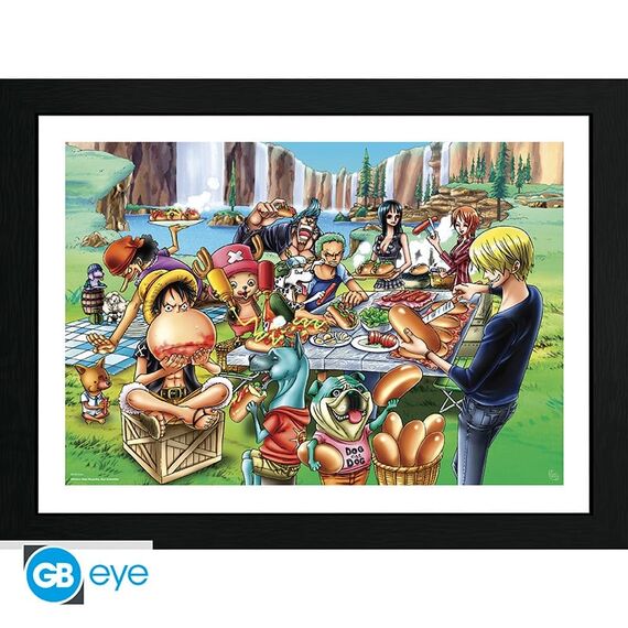 ONE PIECE - Collector Print 30X40 - Hot-dog party
