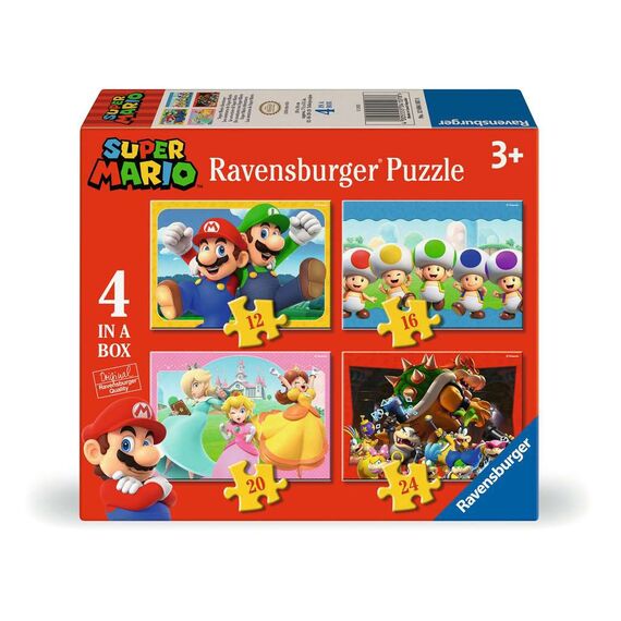 SUPER MARIO - 4 Puzzle 12/16/20/24P