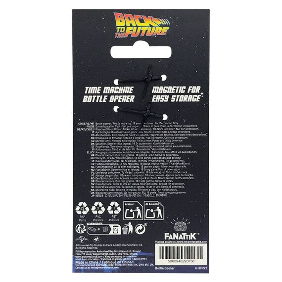 BACK TO THE FUTURE - Delorean - Bottle Opener