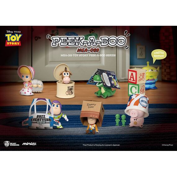 TOY STORY - Peek-a-Boo Series - 6 Figure set 8 cm