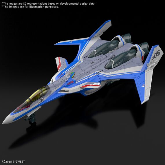 MACROSS - HG 1/100 VF-31J Siegfried (Hayate Immelmann Use) - Model Kit