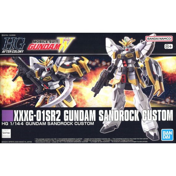 GUNDAM - HG 1/144 Gundam Sandrock Custom - Model Kit