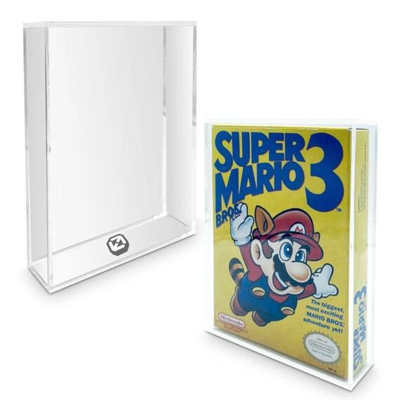 EVORETRO - PREMIUM Acrylic case for NES 'Pack of 2'