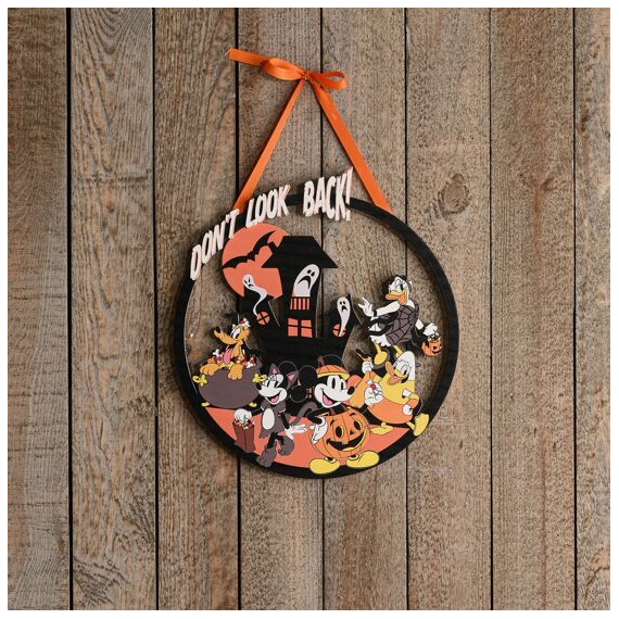 MICKEY & Friends - Halloween - Decorative Plaque