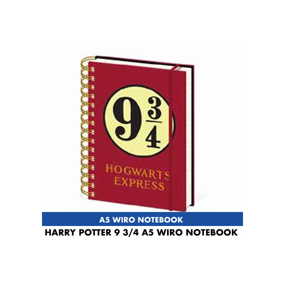 HARRY POTTER - 9 3/4 - A5 Wiro Notebook