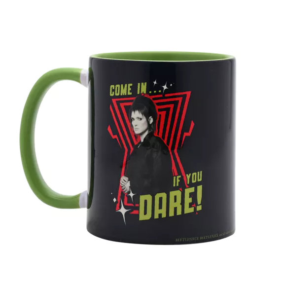 BEETLEJUICE - Black&Green - Ghost House - Inner Colored Mug