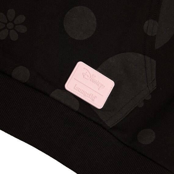 DISNEY - Minnie "Floral Rock the Dots" - Hoodie Unisex Loungefly (XL)