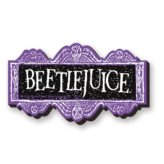 BEETLEJUICE - Logo - Chunky Magnet