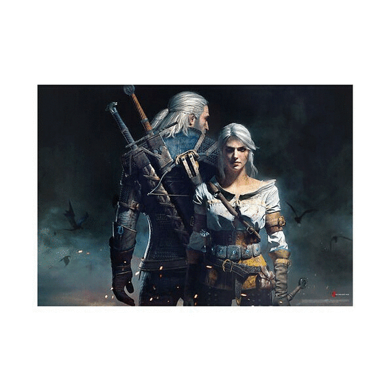 THE WITCHER - Geralt & Ciri - Puzzle 1000P