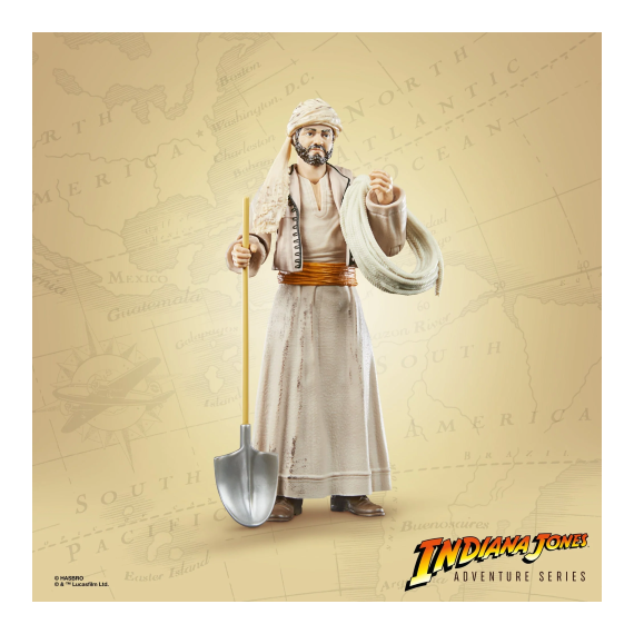 INDIANA JONES 1 - Sallah - Figure Black Series 15cm