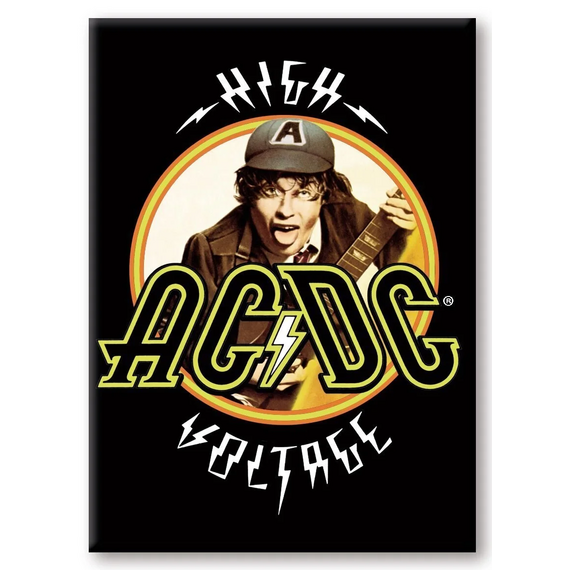 AC/DC - High Voltage - Magnet 6.3x8.9cm