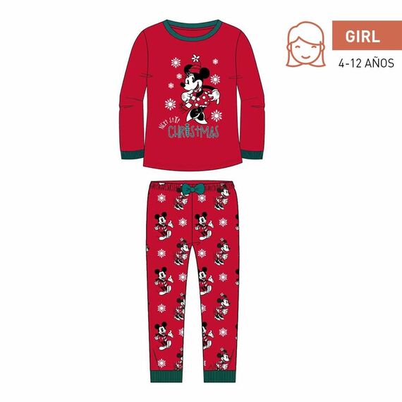 DISNEY - Mickey - Girl Jersey Long Pyjama - (12yo)