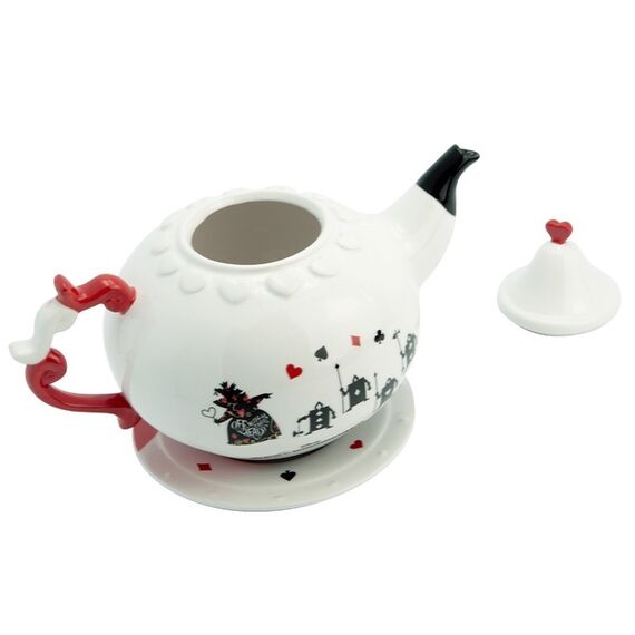 DISNEY - Queen of Hearts - Ceramic Teapot
