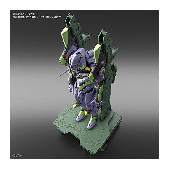 EVANGELION - RG UNIT-01 DX Transport Platform Set - Model Kit