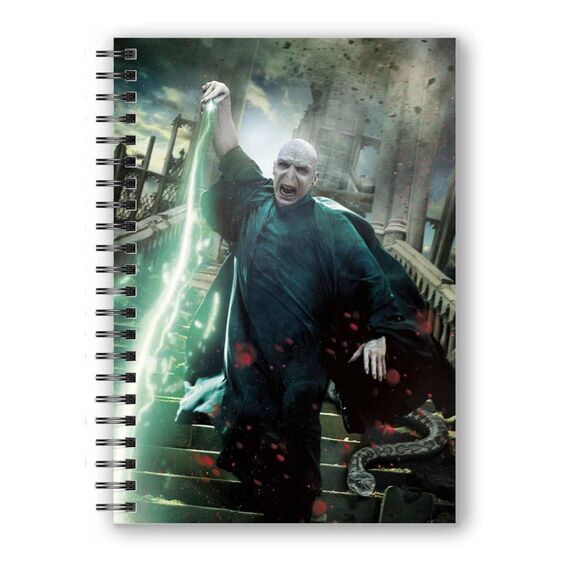 HARRY POTTER - Voldemort Poster 3D Effect - Notebook