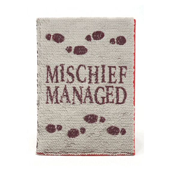 HARRY POTTER - Notebook A5 - Marauders Map 'Sequin Flip'