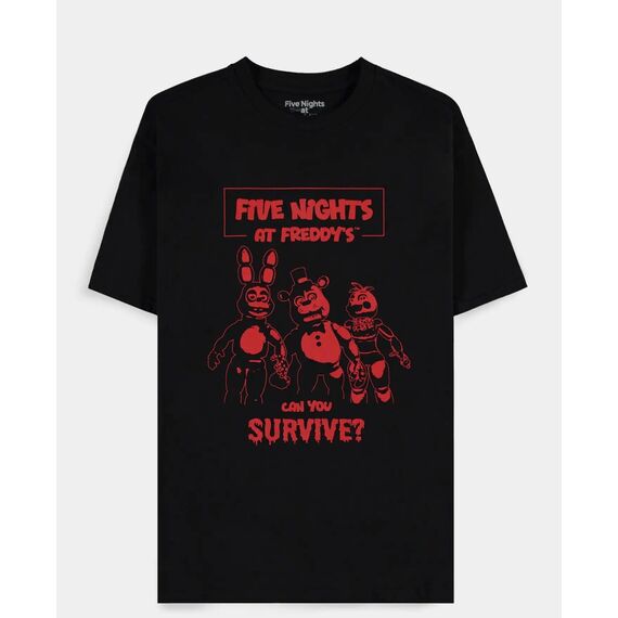 FIVE NIGHTS AT FREDDY'S - Can you survive - Men's T-shirt (XXL)