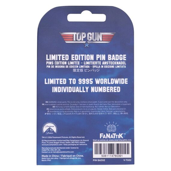 TOP GUN - Moving Pin's Limited Edition