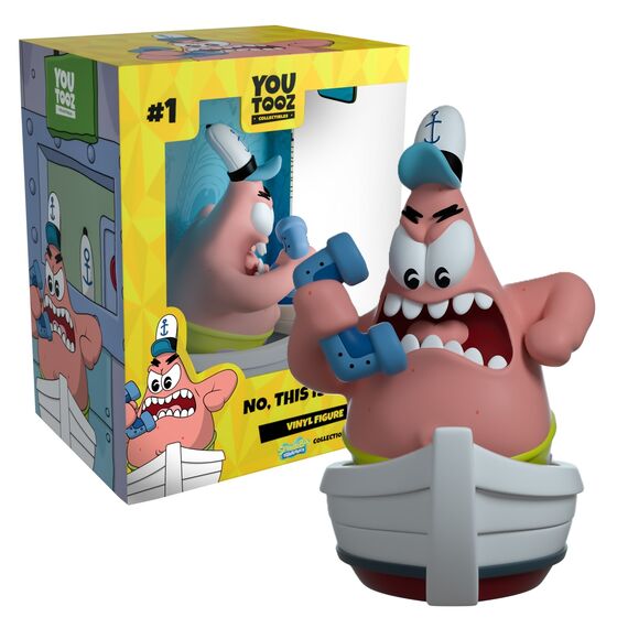 BOB L'EPONGE - No This Is Patrick - Figure Youtooz 11cm